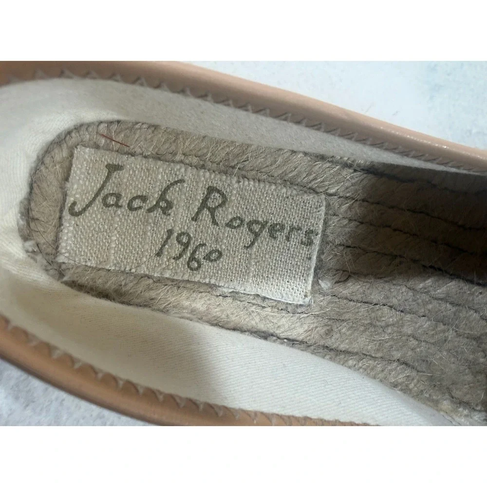 Jack Rogers Womens Size 9 Floral Canvas Platform Espadrilles Boho Coastal